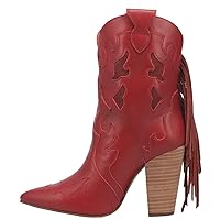 Dingo Red Lady's Night Womens Boots DI911-RED