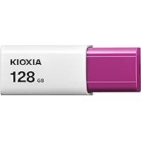KIOXIA KLU304A128GR Former Toshiba Memory USB Flash Drive 128GB USB 3.2 Gen1 Knox Slide Type, Made in Japan
