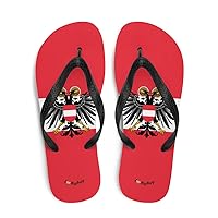 Flag Country Austria Flip-Flop Unisex Sandal Sleepers Thong