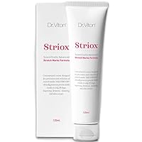 STRIOX Scientifically Advanced Stretch Marks Cream 4.23 Fl. Oz. (125 ml), Reduces the Appearance of Stretch Marks and Prevents the Creation of New Stretch Marks