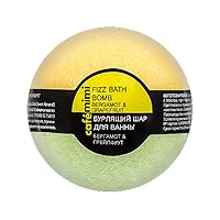 Natural cosmetics Bergamot and grapefruit bath bubble-ball. 120 gr 4627090994680