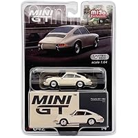 True Scale Miniatures Model Car Compatible with 1963 Porsche 901 Ivory Limited Edition 1/64 Diecast Model Car MGT00642