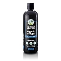 Hair Gel Organic by Herbal Choice Mari from Nature's Brands (16 Fl Oz Bottle) - No Toxic Synthetic Chemicals