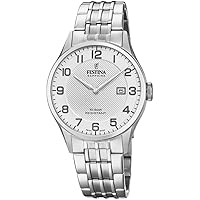 Festina Unisex Adult Analogue Quartz Watch with Stainless Steel Strap F20005/1