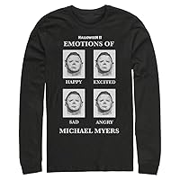 Fifth Sun Halloween 2 Emotional Michael Men's Tops Long Sleeve Tee Shirt