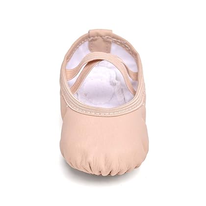 Stelle Ballet Shoes for Girls Toddler Ballet Slippers Soft Leather Boys Dance Shoes for Toddler/Little Kid/Big Kid