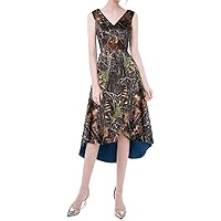 Woman's High Low Camo Mother of The Bride Groom Dresses Prom Gown