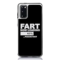 Fart Now Loading Please Wait Personalized Flip Phone Case for Samsung Galaxy S20 Plus with Card Holders Wallet Case Protective Cover