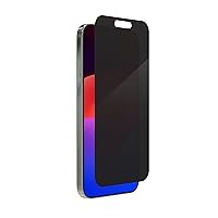 InvisibleShield Glass Elite Privacy 360 iPhone 15 Pro Max Screen Protector - 5X Stronger with Reinforced Edges, 4-Way Privacy Filter, Scratch & Smudge-Resistant Surface, Easy to Install (Package may vary)