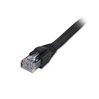 10' Cat5e 350 MHz Snagless Patch Cable, Black (CAT5-350-10BLK)