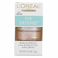 L'oreal LOreal Dermo-Expertise Eye Defense Gel, 0.5 oz (Pack of 2)