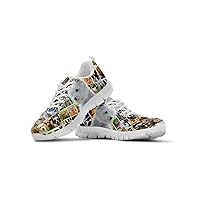 Lovely Dog Print Women's Casual Running Shoes (6, Westie)