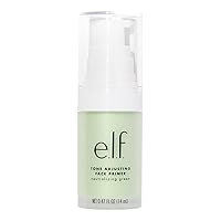 e.l.f. Tone Adjusting Face Primer, Makeup Primer For Neutralizing Uneven Skin Tones & Redness, Grips Makeup To Last, Vegan & Cruelty-free, Small