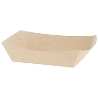 Southern Champion Tray 0501 #25 ECO Kraft Paperboard Food Tray, 1/4 lb Capacity (Case of 1000)