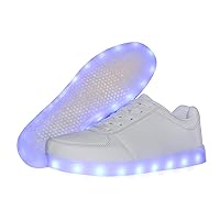 Unisex LED Shoes Light Up Shoes for Women Men LED Sneakers with USB Charging Dancing Shoes