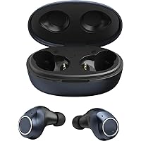 Wireless V5.2 Bluetooth Earbuds Compatible with Samsung Galaxy A54 5G with Charging Case for in Ear Headphones. (V5.2 Black)