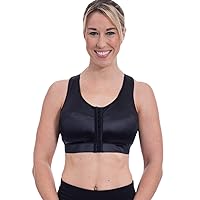 ENELL Women's Full Coverage Racerback Sports Bra (102)