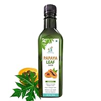 NN Herbaveda - Papaya leaf juice 450ml | Pure | Increases Platelet count | Good For skin & hair