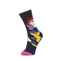 Creative Oil Painting Socks For Men&Women Novely Socks Cartoon Pattern Socks