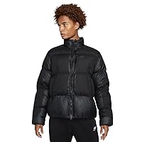 Nike Sportswear Therma-FIT Down Fill Men's Repel Puffer Jacket, Black/Black/Black/Dark Smoke Grey, XL
