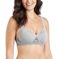 Company Ellen Tracy Women's Seamless Curves Wireless Floral Print Comfort Bra with Adjustable Straps