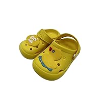 Boys and Girls Classic Cartoon Graphic Garden Clogs Slip on Water Shoes
