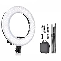CHCDP LED Light 14 Inch Dimmable Ringlight with Tripod Phone Holder for Studio Lamp Photography Photo Makeup