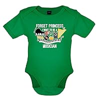 Forget Princess Musician - Organic Babygrow/Body suit