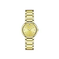 Movado Women's 0606791 Concerto Stainless Steel Watch with Diamonds