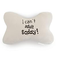 English Word Design Adult Today Car Trim Neck Decoration Pillow Headrest Cushion Pad