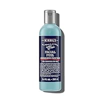 Kiehl's Facial Fuel Face Wash, Refreshing + Invigorating Men's Gel Cleanser, with Caffeine, Vitamin E and Menthol, Non-Drying Formula Moisturizes Skin, Great for Clogged Pores, for All Skin Types