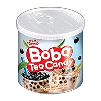 DragonFly Boba Bubble Milk Tea Hard Candy Jar, 50 pieces, 7.04 Ounces