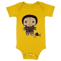Doll Print Baby Jersey Onesie - Art Print Baby Bodysuit - Unique Baby One-Piece