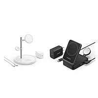 MagSafe Charger Compatible, Anker MagGo 3-in-1 Charging Station with Anker MagGo 3-in-1 Wireless Charging Station