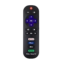 Ceybo Ceybo OEM 21001-000012 Remote Control fit Compatible with TCL Roku TVs Includes Netflix, Disney+, Apple TV & Hulu Shortcuts 32S327 55S435 65S435 50S435 43S433 43S435