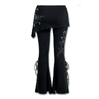 Wide Leg Pants for Women High Split Legs Stretch High Waist Loose Fit Palazzo Pants Business Casual Work Pants