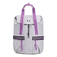 Under Armour Women's Favorite Backpack, (014) Halo Gray/Castlerock/Provence Purple, One Size Fits Most