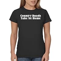Country Roads Take Me Home - Ladies' Junior's Cut T-Shirt