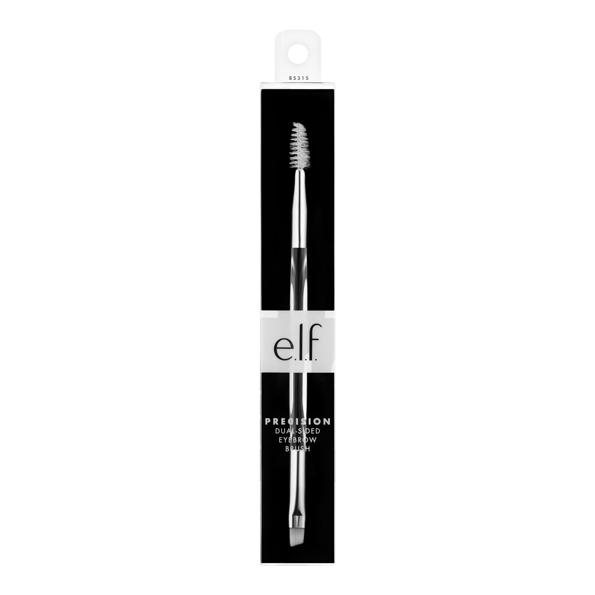 e.l.f. Precision Dual-Sided Eyebrow Brush, Synthetic