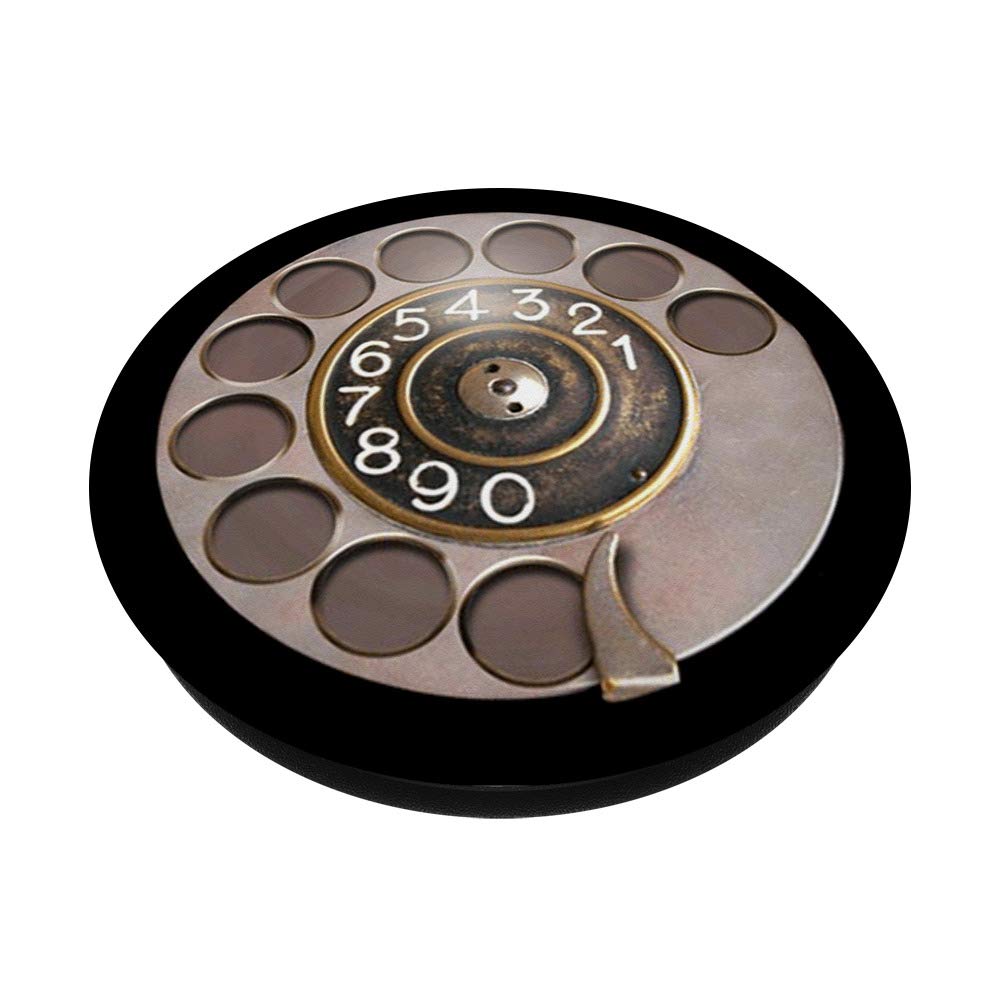 Vintage Rotary Telephone Antique Old Phone Collector PopSockets Swappable PopGrip