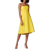 Rent the Runway Pre-Loved Lemon Strapless Dress