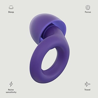  Loop Quiet Ear Plugs for Noise Reduction – Super Soft, Reusable  Hearing Protection in Flexible Silicone for Sleep, Noise Sensitivity - 8  Ear Tips in XS/S/M/L – 26dB & NRR 14