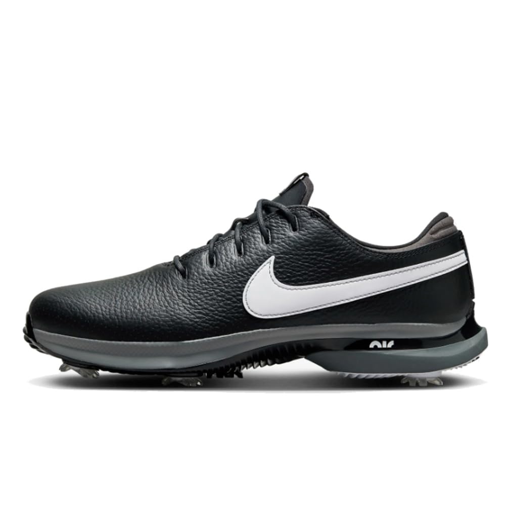 Nike Air Zoom Victory Tour 3 Men's Golf Shoes (DV6798-010, Black/White-Iron Grey-LT Smoke Grey)