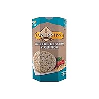 Rice and quinoa crackers Cholesterol-free Gluten-free. A perfect food for athletes, dieters, children with poor appetites and busy people