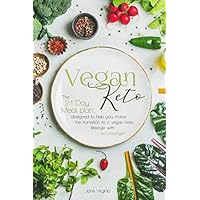 Vegan Keto: A 21 day meal plan, guide & cookbook to help make the vegan keto diet simple for beginners, including bread! Vegan Keto: A 21 day meal plan, guide & cookbook to help make the vegan keto diet simple for beginners, including bread! Paperback Kindle