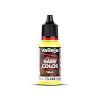 Vallejo Game Color 73208 Yellow Wash (18ml)