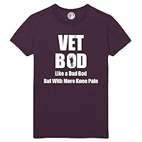Vet BOD Like a Dad BOD with More Knee Pain Printed T-Shirt