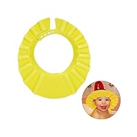 Baby Shower Caps Shampoo Cap Wash Hair Kids Bath Visor Hats Baby Supplies Yellow Shower cap