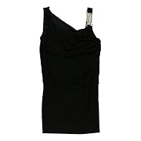 Blondie Nites Womens Jeweled Blouson Dress, Black, 3