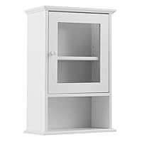 Casart Wall Bathroom Medicine Cabinet, 14 x 20 Inches, White